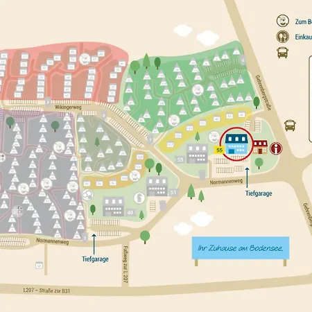 Apartment Ferienwohnpark Maisonette-wohnung 55 27